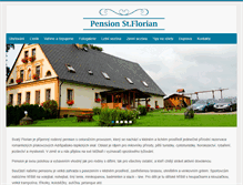 Tablet Screenshot of pensionstflorian.cz